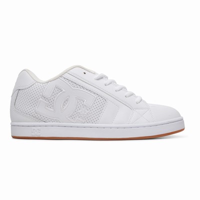 DC Net Men's White Sneakers Australia KXI-674